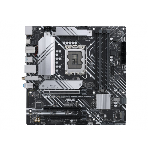 Płyta główna ASUS PRIME B660M-A WIFI D4 LGA 1700 1xDP 2xHDMI 1xPCle 4.0/3.0 x16 slot