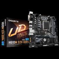 Płyta główna GIGABYTE H610M S2H DDR4 LGA 1700 1xHDMI 1xDP 1xD-Sub 1xDVI-D 4xSATA 6Gb/s