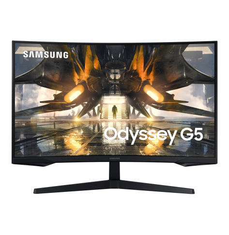 Monitor Samsung Odyssey G5A 32 QHD VA 16:9 1ms 165Hz Monitor PC Gaming Incurve HDMI DP