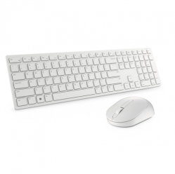 Zestaw klawiatura + mysz DELL Pro Wireless KM5221W biały
