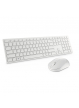 Zestaw klawiatura + mysz DELL Pro Wireless KM5221W biały