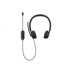 Słuchawki Microsoft Modern USB-C Headset czarne
