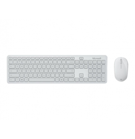 Zestaw klawiatura + mysz Microsoft Bluetooth Desktop Glacier biały