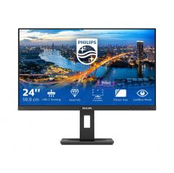 Monitor PHILIPS 246B1/00 23.8 16:9 IPS 2560x1440 75Hz 250cd/m2 HDMI DP USB-C 3.2/4xUSB 3.2