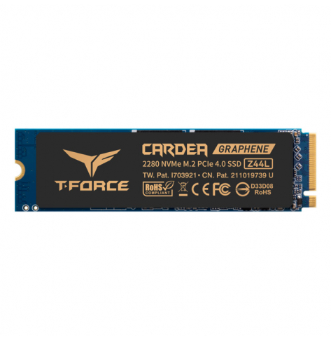 Dysk SSD TEAMGROUP Cardea Zero Z44L SSD 500GB M.2 PCIe Gen3 x4 NVMe 3300/2400 MB/s