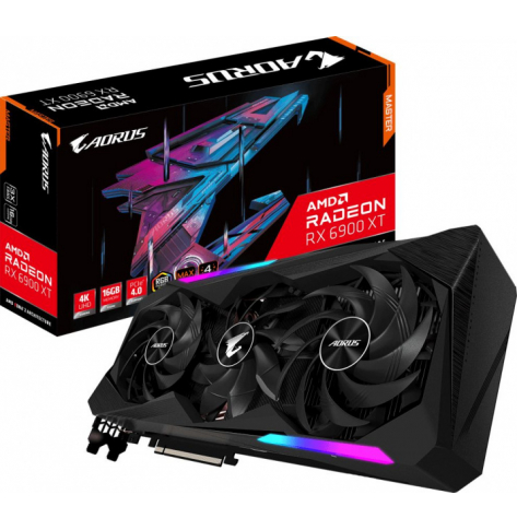 Karta graficzna Gigabyte AORUS Radeon RX 6900 XT MASTER 16GB GDDR6 256Bit 2xDP 2xHDMI