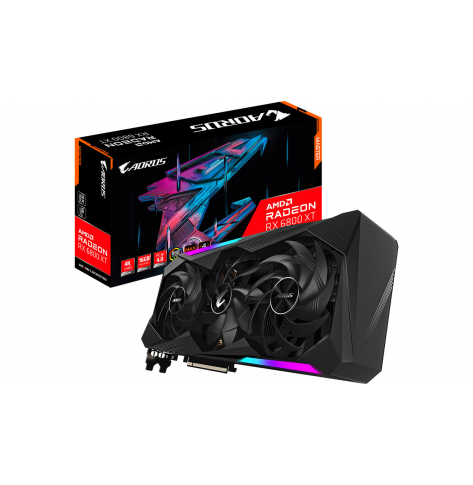 Karta graficzna Gigabyte AORUS Radeon RX 6800 XT MASTER 16GBB GDDR6 256Bit 2xDP 2xHDMI