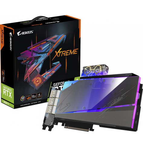 Karta graficzne GIGABYTE AORUS GeForce RTX 3080 XTREME WATERFORCE WB 12GB