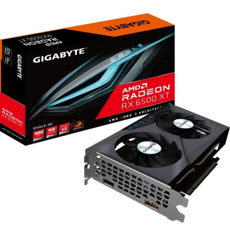 Karta graficzna GIGABYTE Radeon RX 6500 XT EAGLE 4GB GDDR6 64 bit 1xDP 1xHDMI