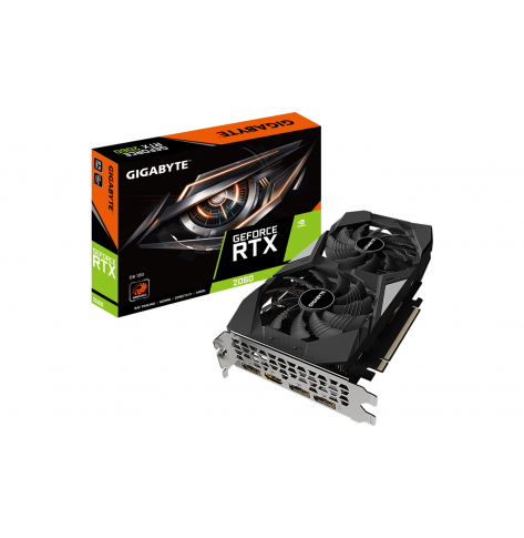 Karta graficzna GIGABYTE Nvidia GeForce RTX 2060 D6 6GB PCIe 3.0x16