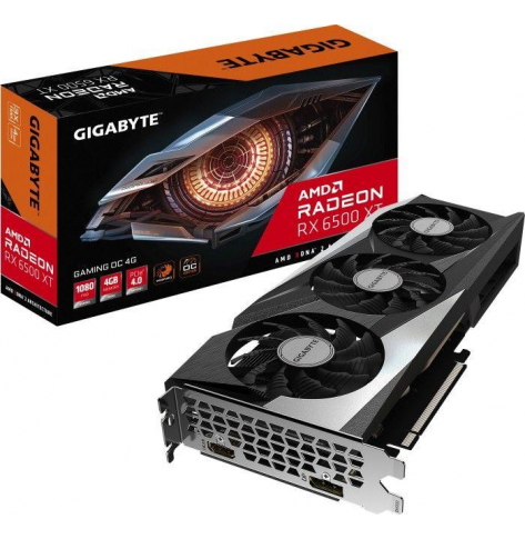 Karta graficzna GIGABYTE Radeon RX 6500 XT GAMING OC 4GB GDDR6 64 bit 1xDP 1xHDMI