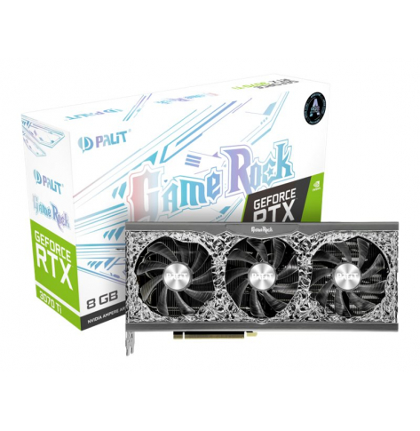 Karta graficzna Palit GeForce RTX 3070Ti Gamerock 8G 256-bit GDDR6X 1575/1770MHz HDMI 2.1 3x DP 1.4a