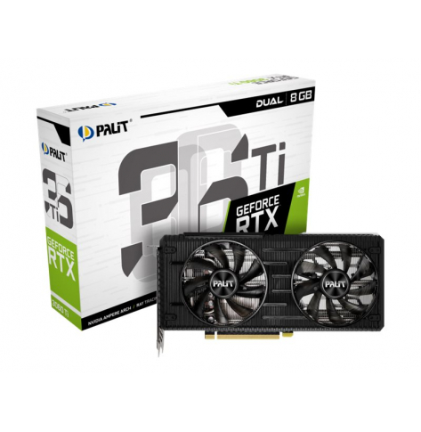 Karta graficzna PALIT GeForce RTX 3060Ti Dual LHR 8GB GDDR6 256bit 3xDP HDMI