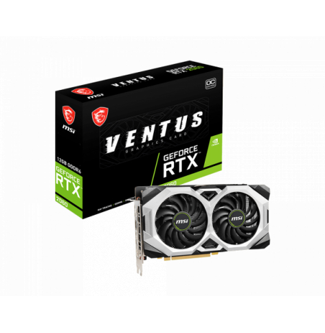 Karta graficzna MSI GeForce RTX 2060 VENTUS 12GB 3xDP 1xHDMI