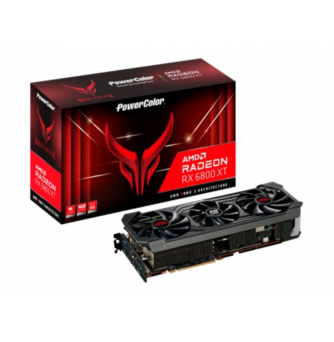 Karta graficzna POWERCOLOR Red Devil AMD Radeon RX 6800 XT 16GB GDDR6 1xHDMI 2xDP 1xUSB-C