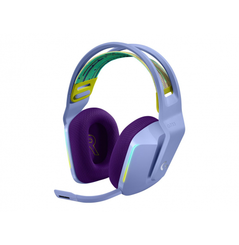 Słuchawki LOGITECH G733 LIGHTSPEED Headset - LILAC - EMEA