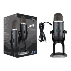 Mikrofon Logitech Yeti X Professional USB Microphone for Gaming  Streaming and Podcasting - BLACKOUT