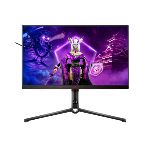 Monitor AOC AG324UX 31.5 IPS UHD 144Hz 350 cd/m2 1ms HDMI2.1x2 DP USB typ C with DP Pivot Speakers