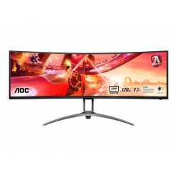 Monitor AOC AG493UCX2 49 Curved VA 32:9 DQHD 5120x1440 165Hz 550 cd/m2 1ms HDMI2.0x3 DP USB type C with DO USB3.2x3