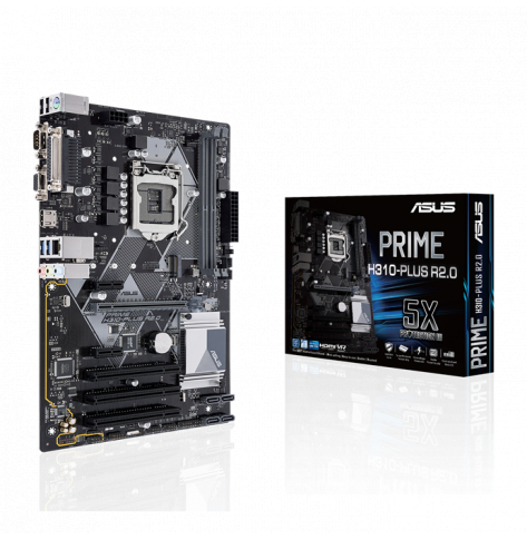 Płyta główna ASUS PRIME H310M2 R2.0-SI LGA1151 H310 4DIMMS TPMIC - Towar po naprawie (P)