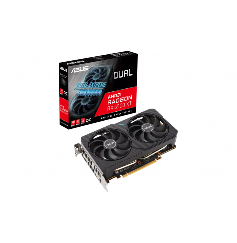 Karta graficzna ASUS Dual Radeon RX 6500XT 4G PCI Express 4.0 HDMI 2.1 1xDP 1.4a 