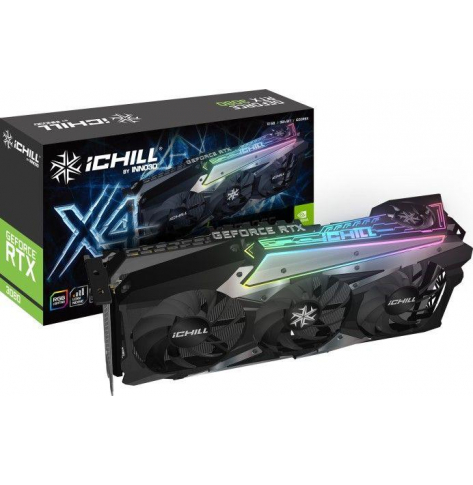 Karta graficzna INNO3D GeForce RTX 3080 iChill X4 LHR 12GB GDDR6X 384-bit 3xDP+HDMI 