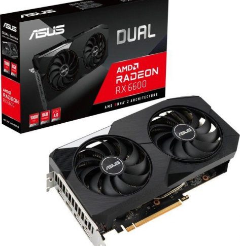 Karta graficzna ASUS Dual Radeon RX 6600 8GB GDDR6 HDMI 3xDP