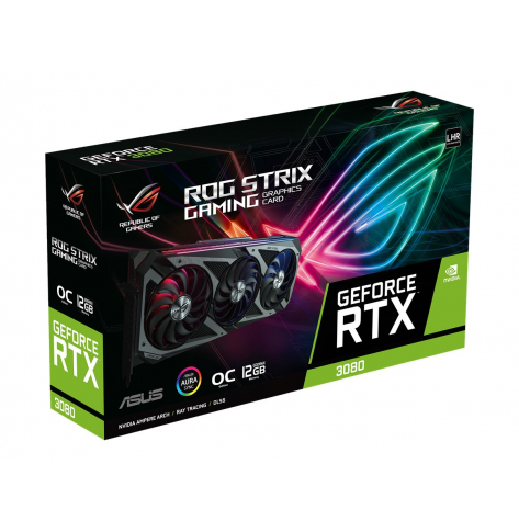 Karta graficzna ASUS GeForce ROG-STRIX-RTX3080-O12G-GAMING 2xHDMI 3xDP