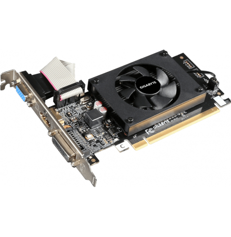 Karta graficzna GIGABYTE GeForce GT 710 GPU 2GB DDR3 64 bit PCI-E 2.0 1xHDMI - Towar po naprawie (P)