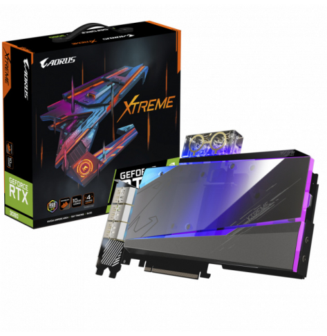 Karta graficzna Gigabyte Aorus GeForce RTX 3080 Xtreme Waterforce WB 10GB GDDR6X 3 20 bit DP HDMI LHR