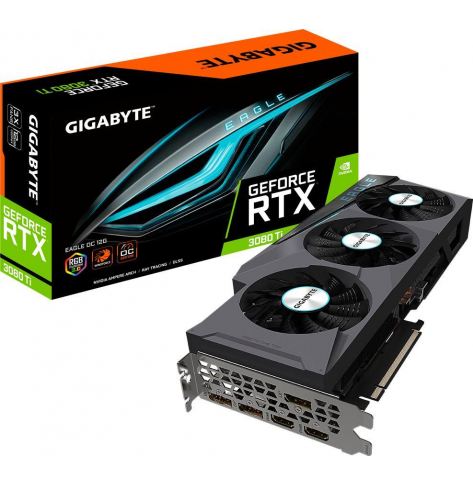 Karta graficzna GIGABYTE GeForce RTX 3080 Ti EAGLE OC 12GB GDDR6X 384Bit 3xDP 3xHDMI LHR