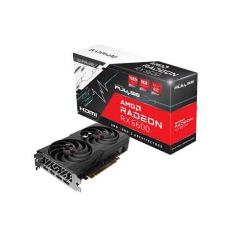 Karta graficzna SAPPHIRE Pulse AMD Radeon RX 6600 8GB 128-bit GDDR6 DP 1.4 HDMI 2.1