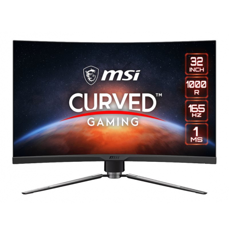 Monitor MSI MAG ARTYMIS 324CP 31.5 Curved 1000R FHD VA 300cd/m2 1ms 165Hz HDMIx2 DP USB typ C HUB USB