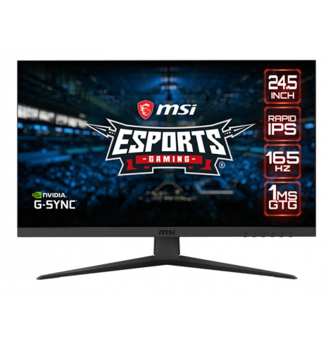 Monitor MSI Optix G251F 24.5 Rapid IPS Flat 1920x1080 165HZ 1ms Tilt 3y Warranty