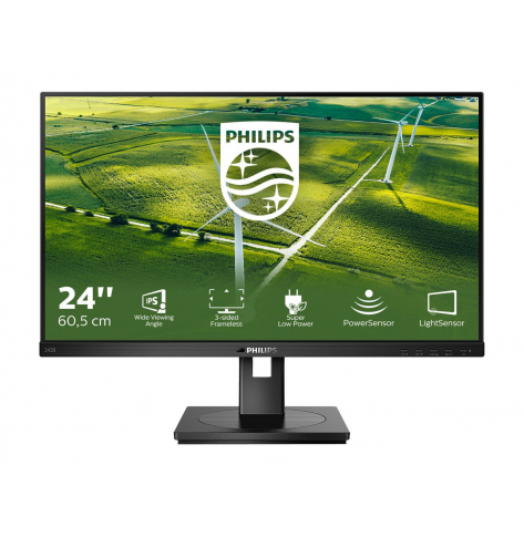 Monitor PHILIPS 242B1G/00 23.8 IPS FHD 75Hz 4ms 250 cd/m2 1000:1 D-Sub DVI HDMI 1xUSB-B 4xUSB 3.2