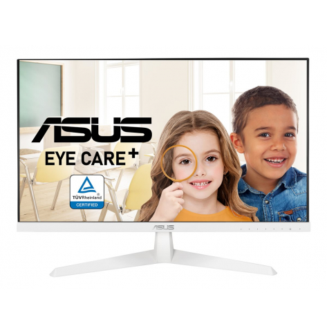 Monitor ASUS VY249HE-W Eye Care 23.8inch FHD IPS WLED Flat 75Hz 250cd/m2 1ms MPRT 1000:1 D-Sub HDMI White