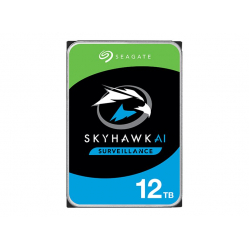 Dysk Seagate Surveillance AI Skyhawk 12TB HDD SATA 6Gb/s 256MB cache 8.9cm 3.5inch CMR Helium BLK