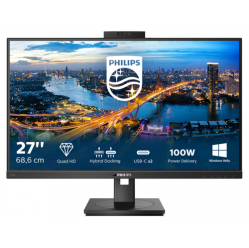 Monitor PHILIPS 276B1JH 27 IPS WLED QHD 1000:1 4ms GtG HDMI DP USB-C 3.2 USB 3.2 Display Link