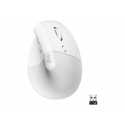 Mysz LOGITECH LIFT - OFF-WHITE/PALE GREY - EMEA