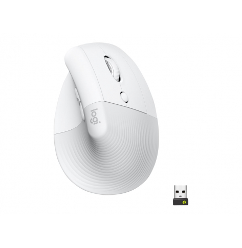 Mysz LOGITECH LIFT - OFF-WHITE/PALE GREY - EMEA