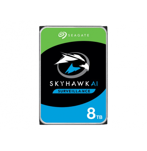 Dysk HDD Seagate Surveillance AI Skyhawk 8TB HDD SATA 6Gb/s 256MB cache 8.9cm 3.5inch