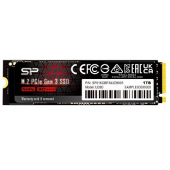 Dysk SSD Silicon Power UD80 250GB M.2 PCIe Gen3 x4 NVMe 3400/1800 MB/s