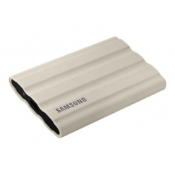 Dysk zewnętrzny SAMSUNG Portable SSD T7 Shield 2TB USB 3.2 Gen 2 + IPS 65 beige 
