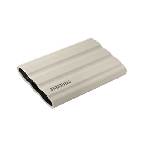 Dysk zewnętrzny SAMSUNG Portable SSD T7 Shield 2TB USB 3.2 Gen 2 + IPS 65 beige 