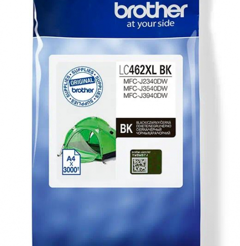 BROTHER Ink Cartridge LC-462XL Black