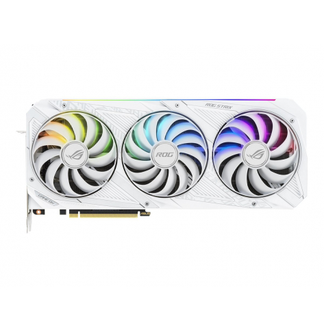 Karta graficzna ASUS ROG Strix GeForce RTX 3090 White OC Edition 24GB GDDR6X 2xHDMI 3xDP