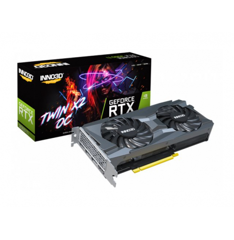 Karta graficzna INNO3D GeForce RTX 3060 Ti Twin X2 OC LHR 8GB GDDR6 3xDP HDMI