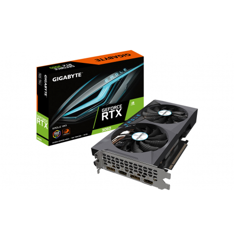 Karta graficzna GIGABYTE GeForce RTX 3060 EAGLE 12GB GDDR6 2xDP 2xHDMI