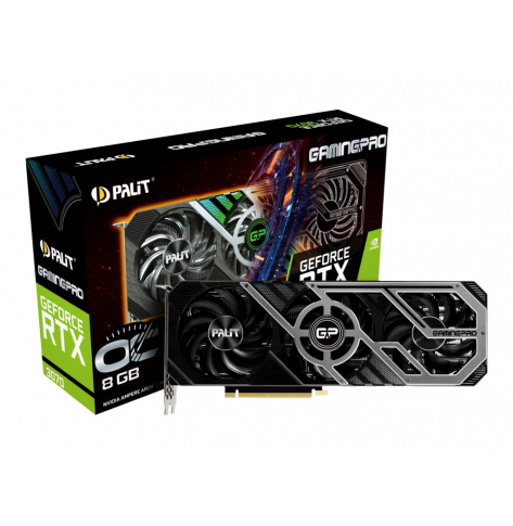 Karta graficzna PALIT GeForce RTX 3070 GamingPro OC 8GB GDDR6 3xDP 1xHDMI