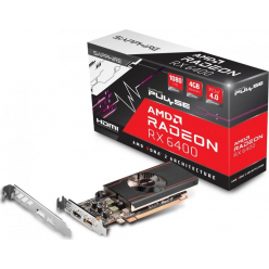 Karta graficzna SAPPHIRE PULSE AMD RADEON RX 6400 GAMING 4GB GDDR6 HDMI DP LP